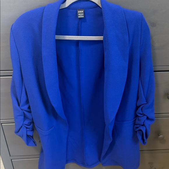 SHEIN Royal Blue Women's Blazer - Picture 1 of 4